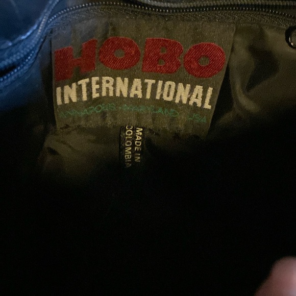 Hobo International Leather Black Satchel/Crossbody Purse - Picture 9 of 12